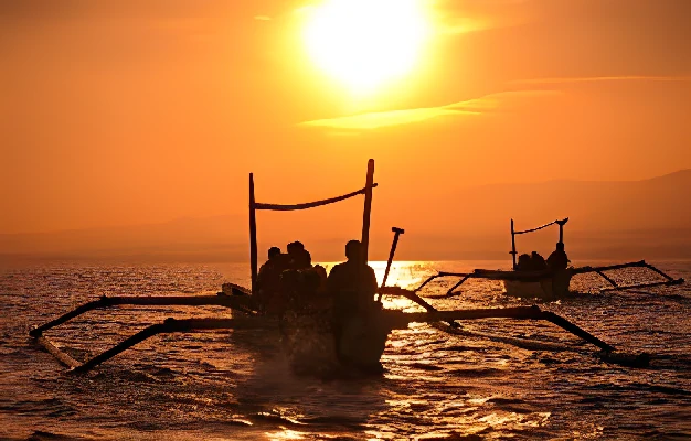 Wisata Pantai Lovina, Melihat Aksi Lumba-Lumba yang Tak Terlupakan Melihat lumba lumba dengan perahu